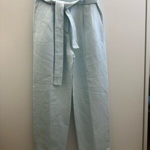 Maje Light Blue Women's Trousers
